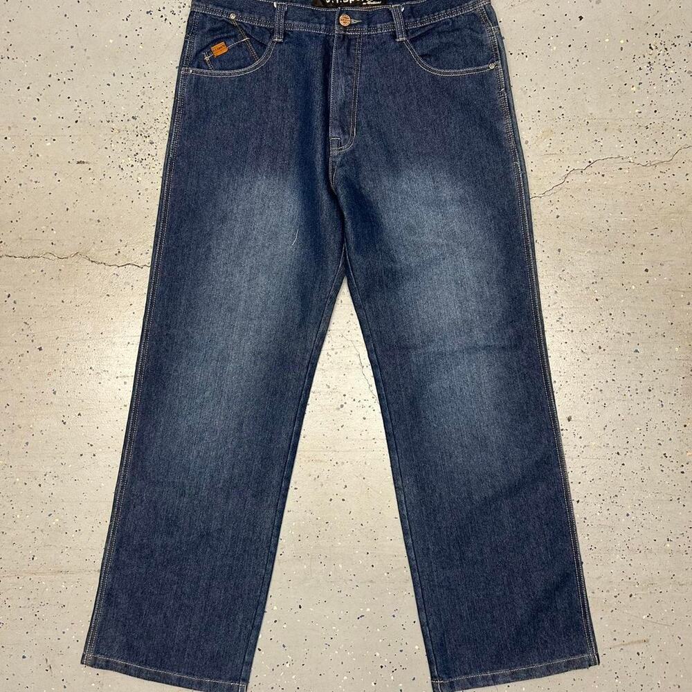 Y2K Dark wash UT Sports jeans with a relaxed fit - Picture 2 of 8